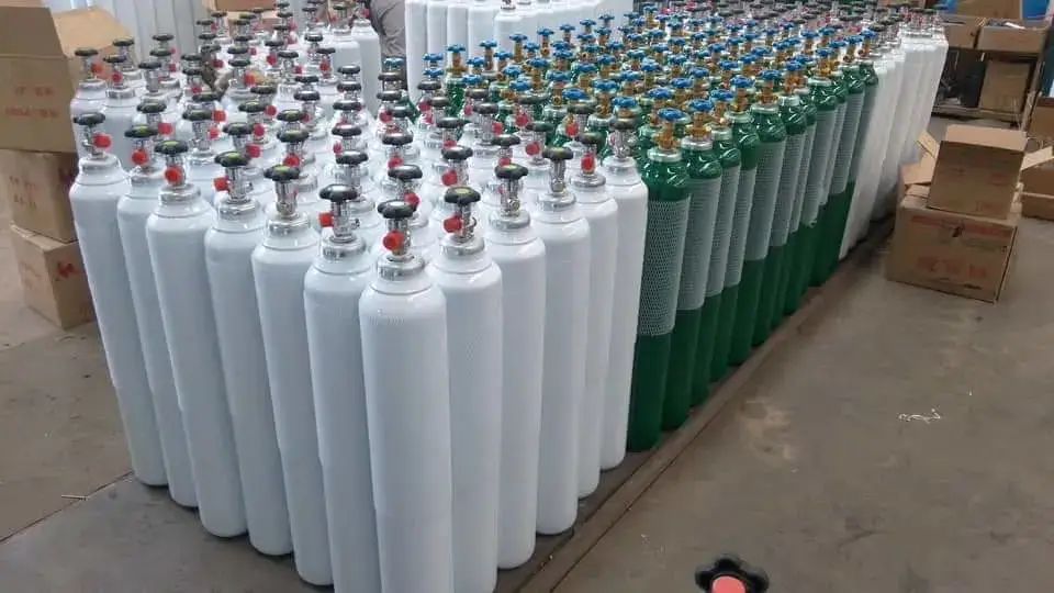 Bouteilles d'oxygène AIRGAZ
