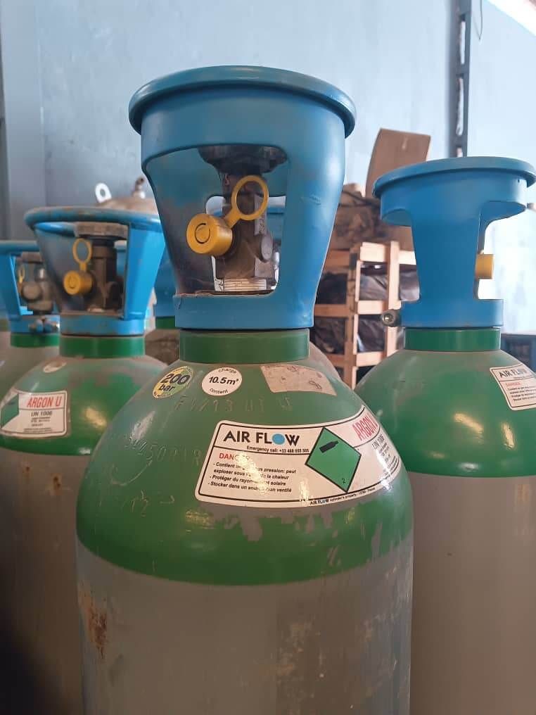 Bouteilles en stock